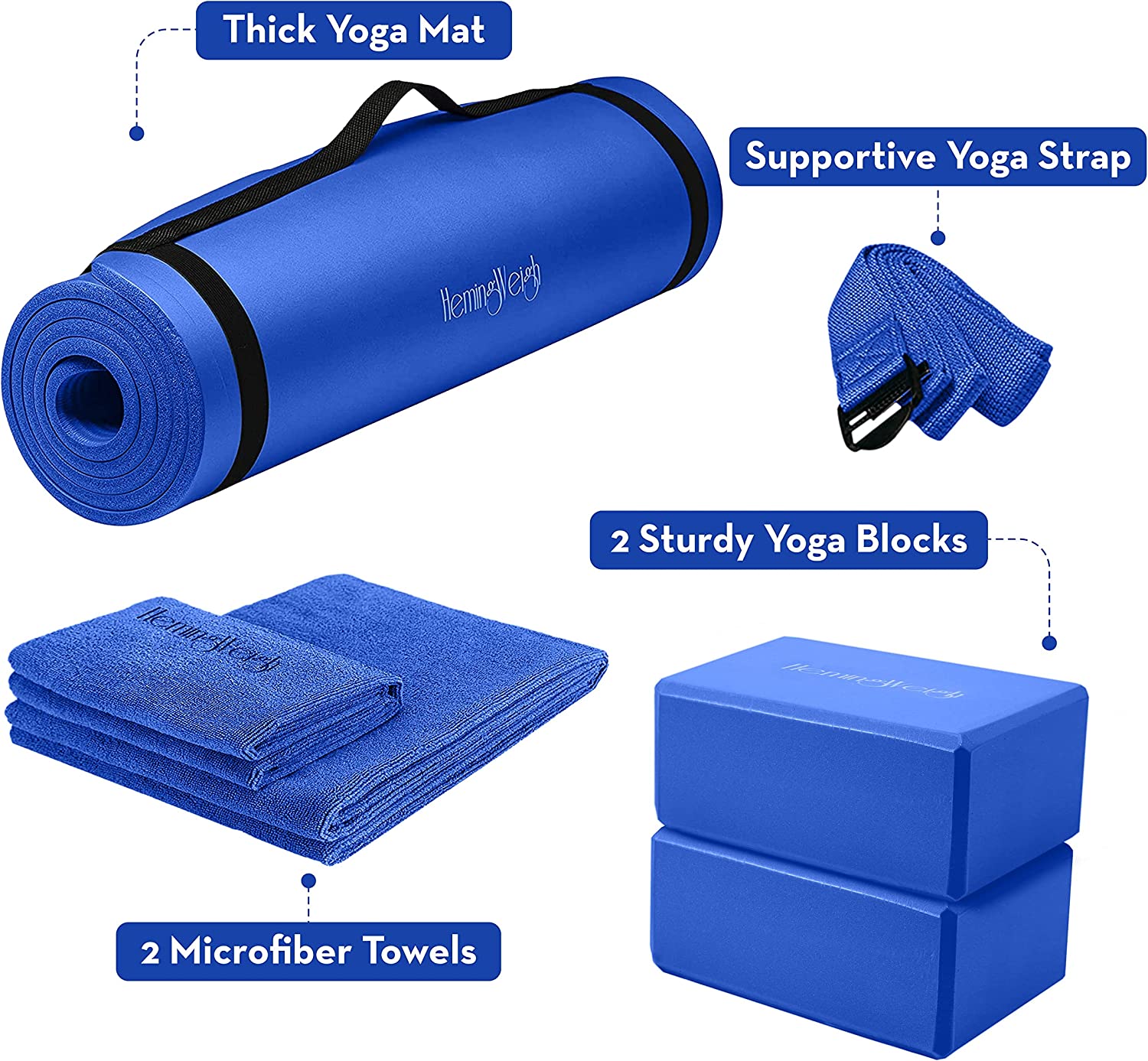 HemingWeigh Yoga Starter Kit for Beginners